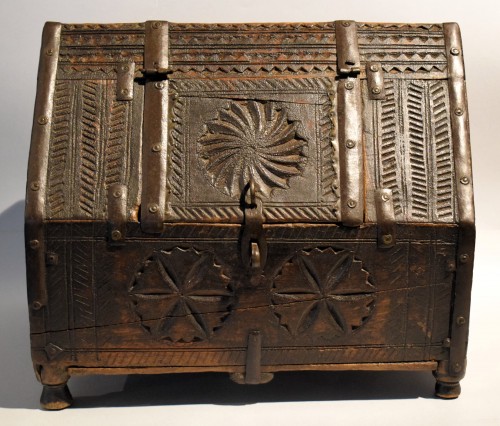 18th century - Antique Mughal jewelry box  - India Rajasthan 18th century